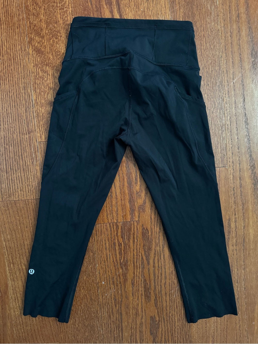 lululemon athletica Black High-Waist Cropped Leggings